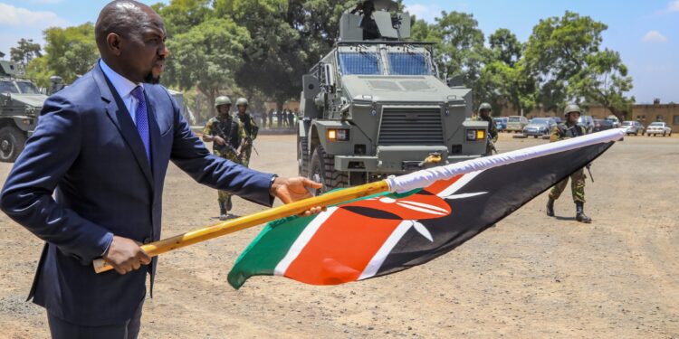 Interior CS Murkomen Flags Off 10 New Armored Vehicles to Boost Police Operations in Volatile Regions