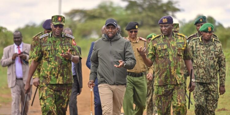 Kenyan Government Establishes Advanced Command Center In Laikipia County To Curb Insecurity And Banditry Under Operation Maliza Uhalifu