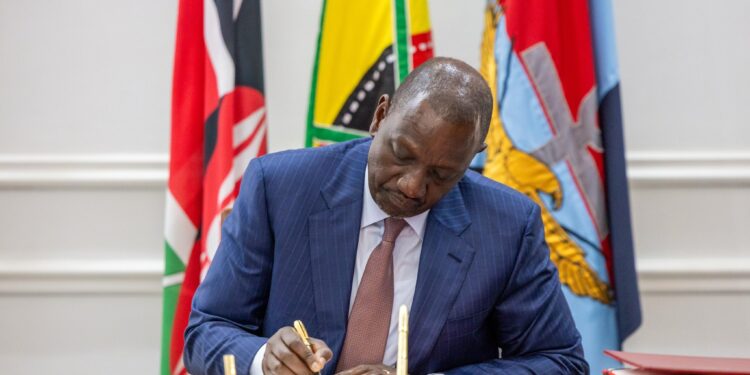 President Ruto Signs New Anti-Corruption That Proposes 10-Year Ban for Graft Offenders