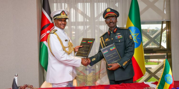 Kenya, Ethiopia Seal Defense Deal to Tackle Regional Security Threats