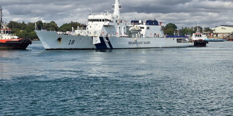 Kenya–India Military Cooperation: India’s Coast Guard Ship Docks in Mombasa