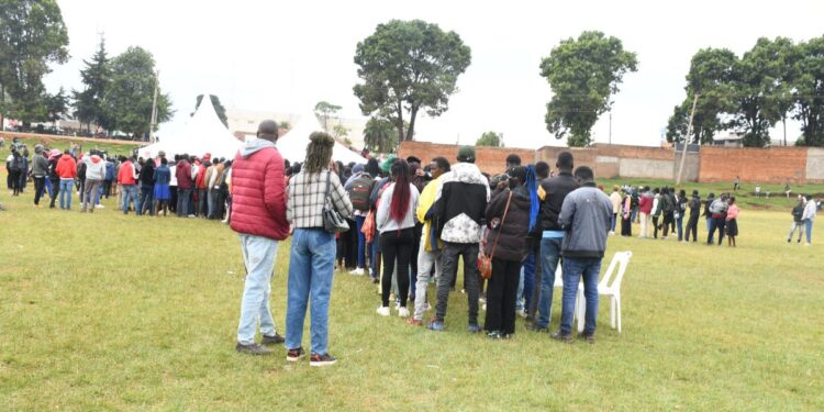 Youths Across Kenya Embrace NYOTA Programme in Massive Turnout for Verification