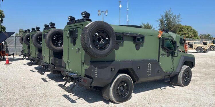 U.S. Delivers 20 New Armored Vehicles To Haiti Following Ruto’s Call For Better Equipment