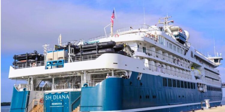 Kenya’s Cruise Tourism Gains Momentum As SH Diana Docks In Mombasa With 250 Tourists