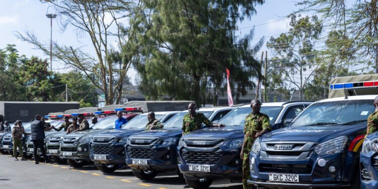 Kenya Strengthens National Security With 95 New Police Vehicles Under Sh7bn Plan