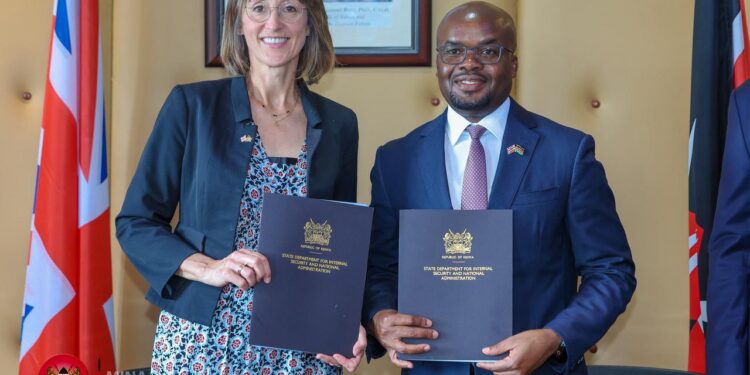 Kenya Signed A New Security Deal With UK, IOM And VALAR To Reinforce Border Surveillance And Security