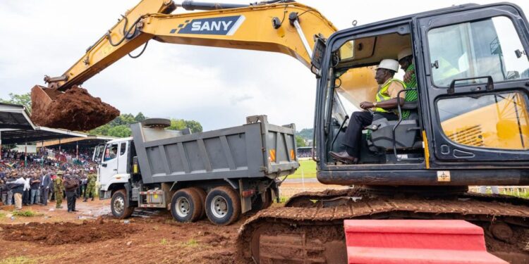 President Ruto Breaks Ground on Sh1 Billion Stadium as He Unveils Key Development Projects in Kisii Region
