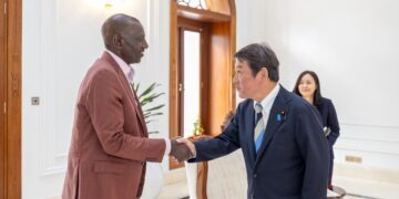 Kenya, Japan Deepen Ties as Ruto Hosts Foreign Minister Motegi in High-Level Nairobi Talks