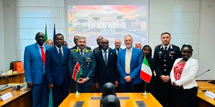 Kenya’s Push to Establish Nairobi Metropolitan Police Unit Gains Momentum Following PS Raymond Omollo’s Strategic Benchmarking Mission with Italy’s Anti-Mafia Investigation Directorate