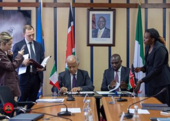 Kenya, Italy Sign Security Cooperation Pact to Strengthen Joint Crime-Fighting Efforts
